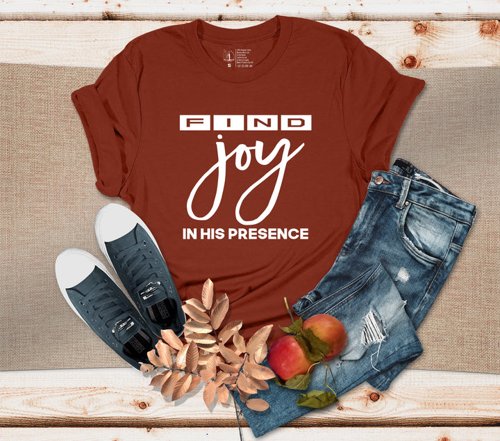 Find Joy In His Presence